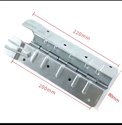 Galvanized Carbon Steel Pallet Collar Hinge with Rivets Tools for Attaching Wooden Boxes