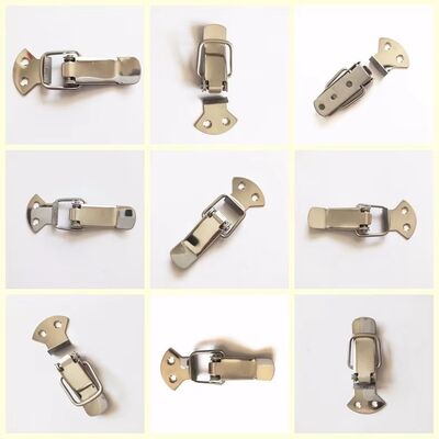 Heavy Duty Adjustable Cabinet Stainless Steel Toggle Catch Lock Latch