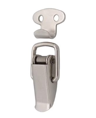 Stainless Steel Push Door Toggle Latch for Truck for Tool Box Lock Cylinders